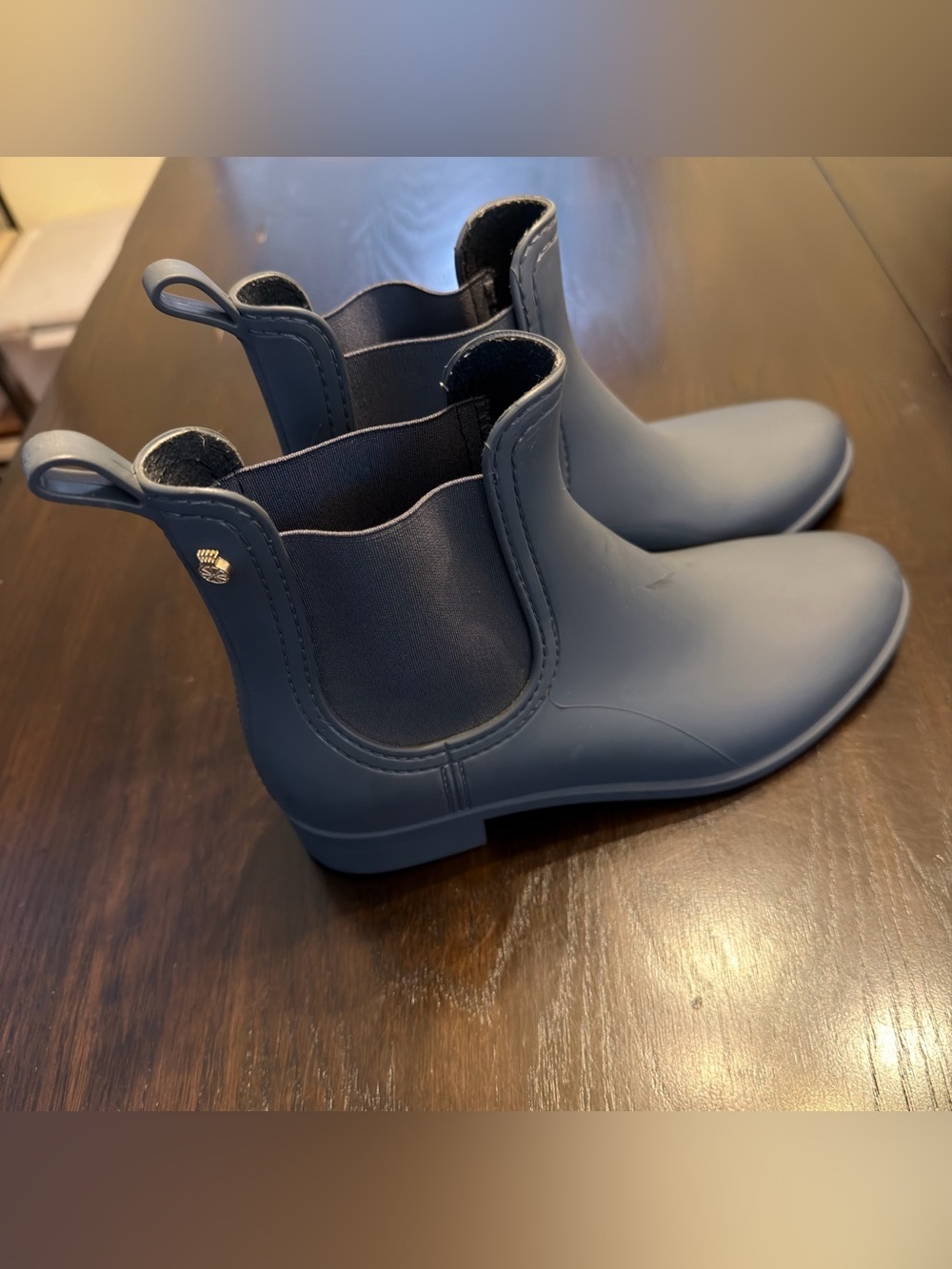 Lemon Jelly Vegan Blue Ankle Boots - Size 39 (9 US)